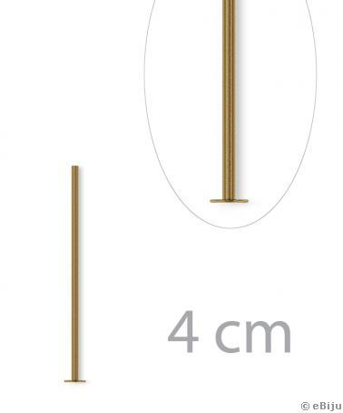 Ace cu cap T, bronz, 4 cm