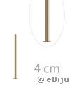 Ace cu cap T, bronz, 4 cm