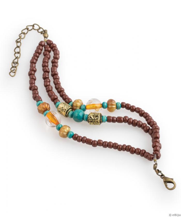 Brăţară triplă “Boho Autumn”