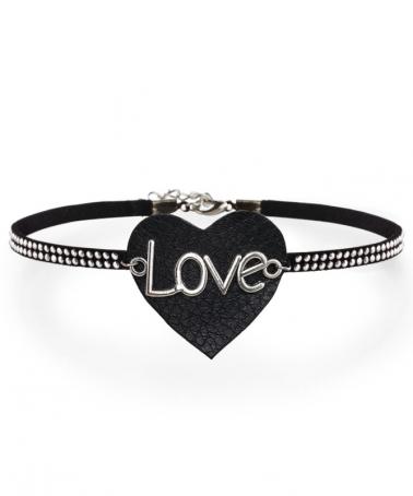 Colier tip choker "Dark Love"