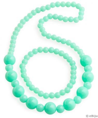 Set colier si bratara verde neon pentru fetite