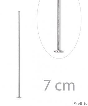 Ace cu cap T, argintiu, 7 cm