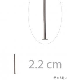 Ace cu cap T, gunmetal, 2.2 cm