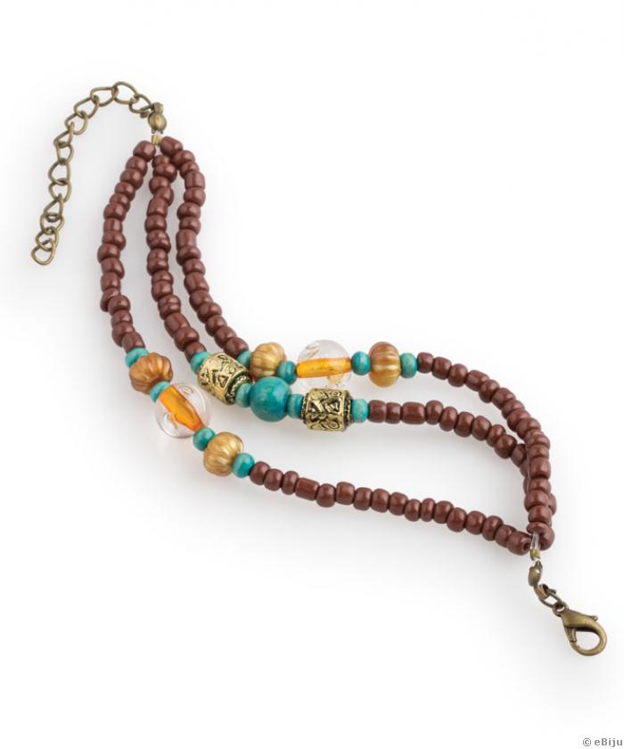 Brăţară triplă “Boho Autumn”