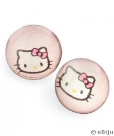 Cercei Hello Kitti roz