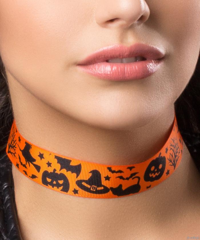 Choker textil figurine Halloween