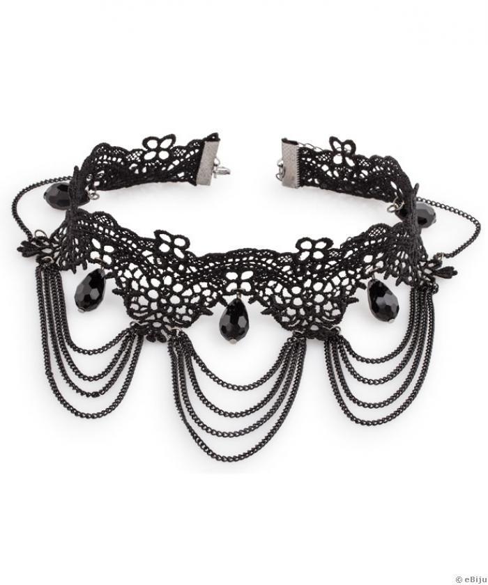 Colier gotic tip choker