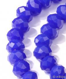 Cristale rondelle, albastru cobalt, 0.6 cm, pret/sirag