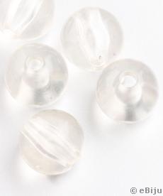 Mărgea acrilică, sferică, transparentă, 1.6 cm
