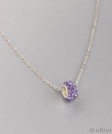 Pandantiv personalizat cu mărgea de tip shamballa