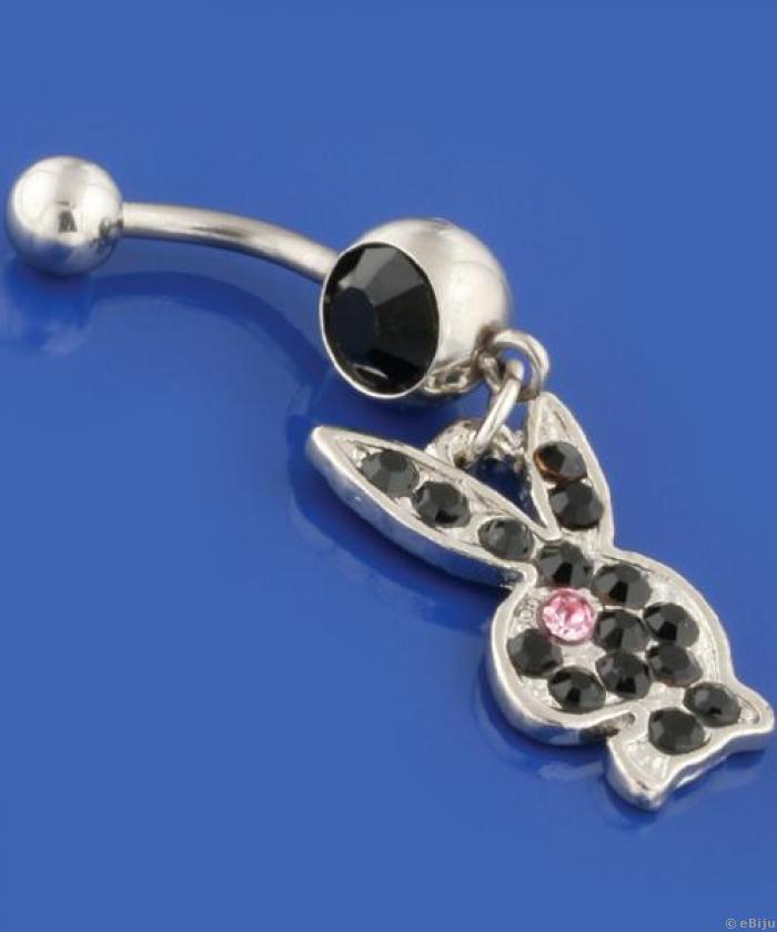 Piercing playboy, negru