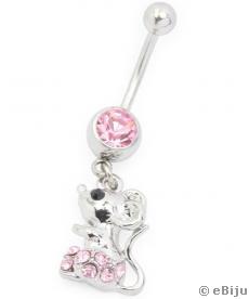 Piercing soricel, roz