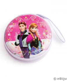 Portofel rotund cu Hans şi Anna din desenele Frozen