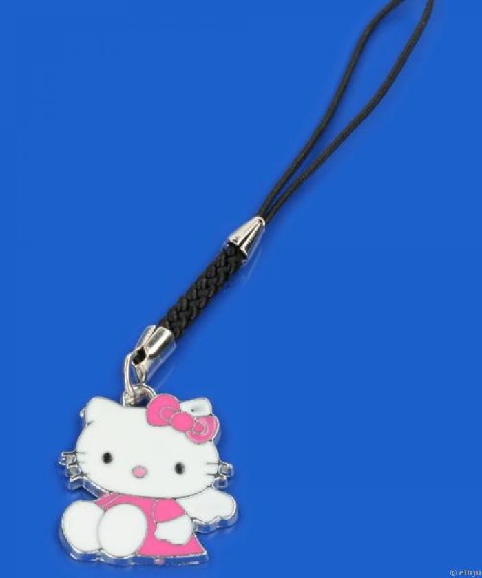 RESIGILAT Bijuterie pentru telefon Hello Kitty roz