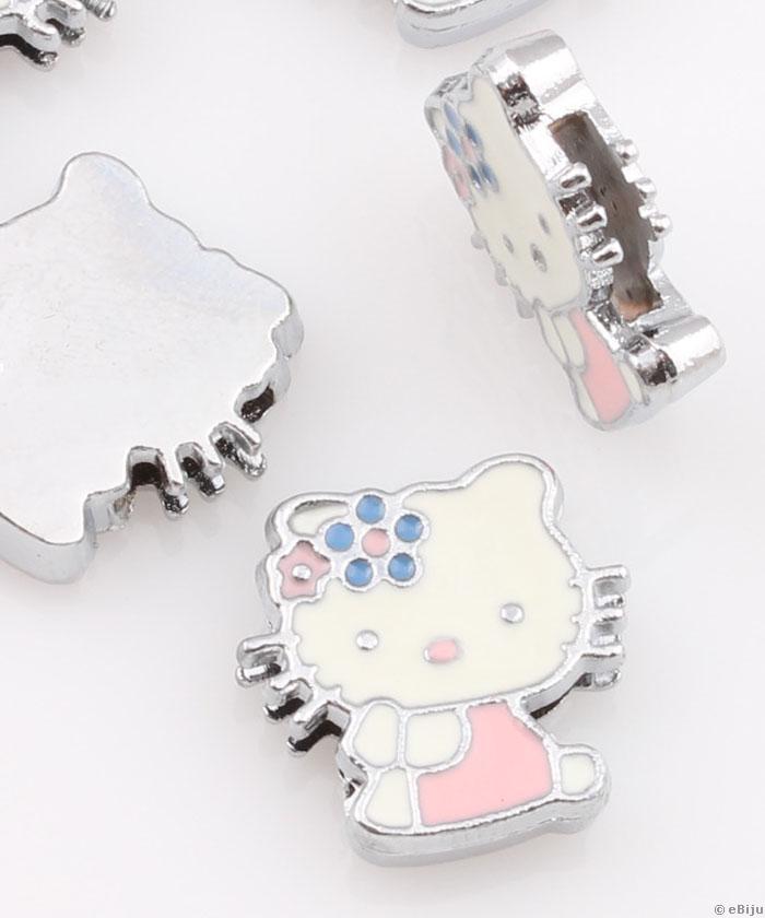 Slider, distanţier, charm Hello Kitty