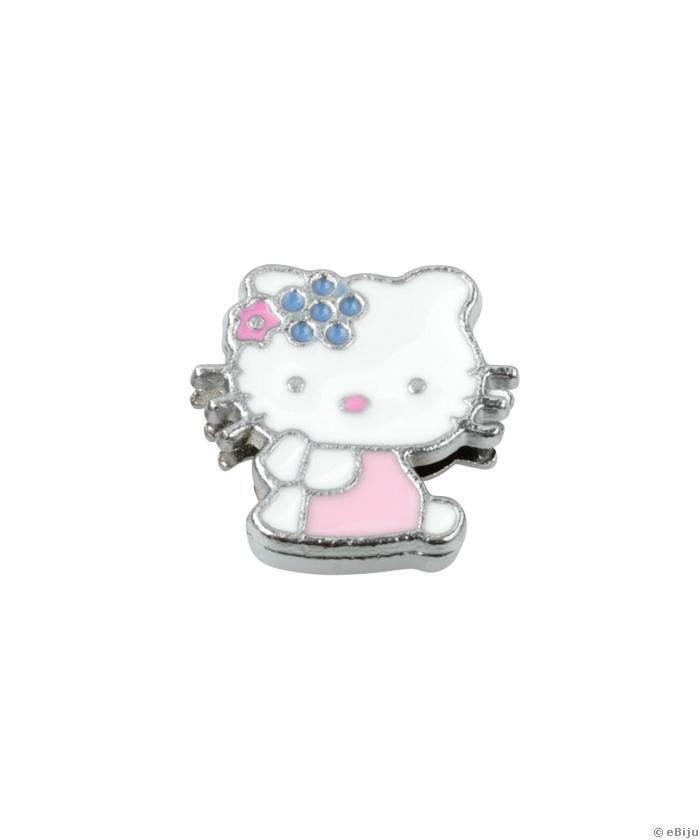 Slider, distanţier, charm Hello Kitty