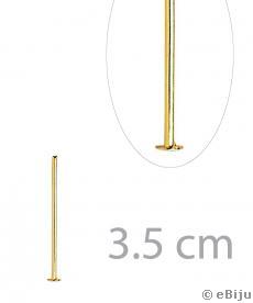 Talpas szerelőpálca, aranyszínű, 3.5 cm
